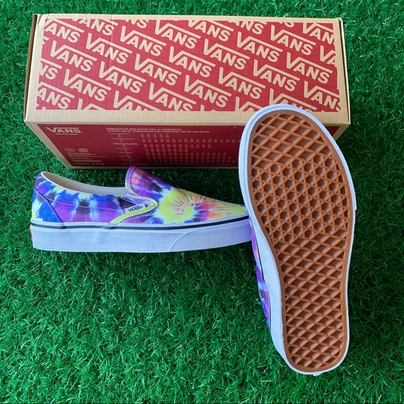 Vans Classic Slip on Washed Tie Dye - Picture 3 of 4